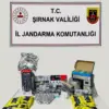 Şırnak’ta Uyuşturucu ve Kaçakçılık Operasyonu