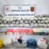 Hakkari’de 121 kilo uyuşturucu ele geçirildi