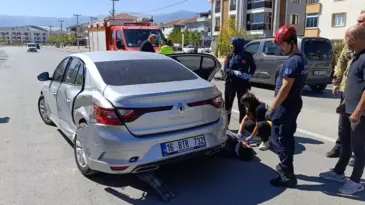 İnegöl’de Kaza: 4 Yaralı